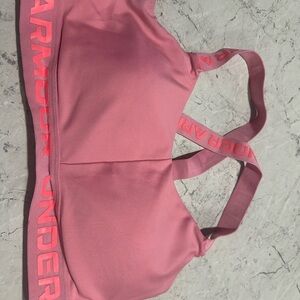 Under Armour Women's Pink Sports Bra